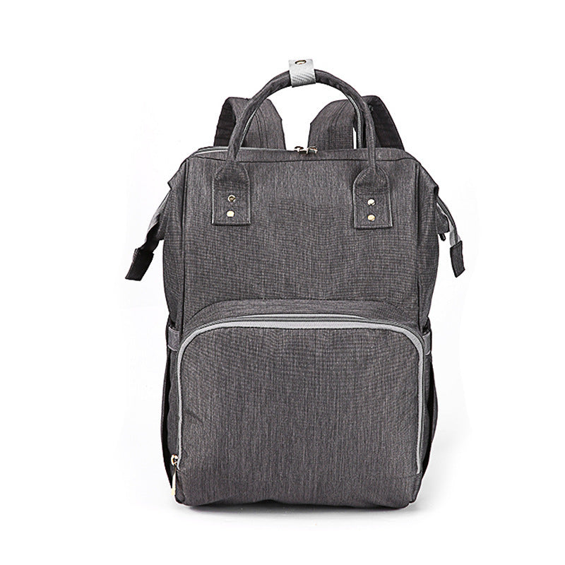 Multifunctional large-capacity diaper bag/backpack, baby bottle organizer for outings