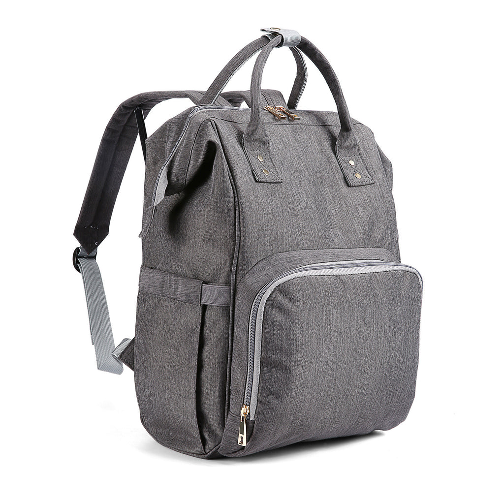 Multifunctional large-capacity diaper bag/backpack, baby bottle organizer for outings